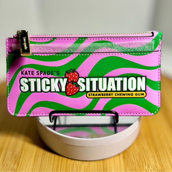 kate spade Handbags - Kate Spade Treat Yourself Collection 'Sticky Situation' Card Holder Wallet NWT